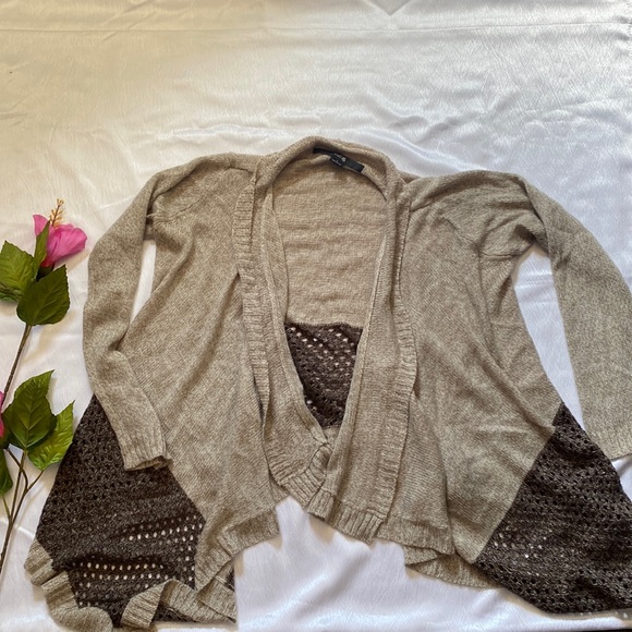 Cardigan knit brown large - Picture 2 of 5